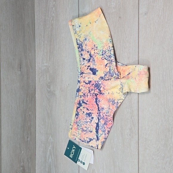 NWT Roxy Active Shorty Cheeky Swim Bottom sz M - Picture 6 of 6